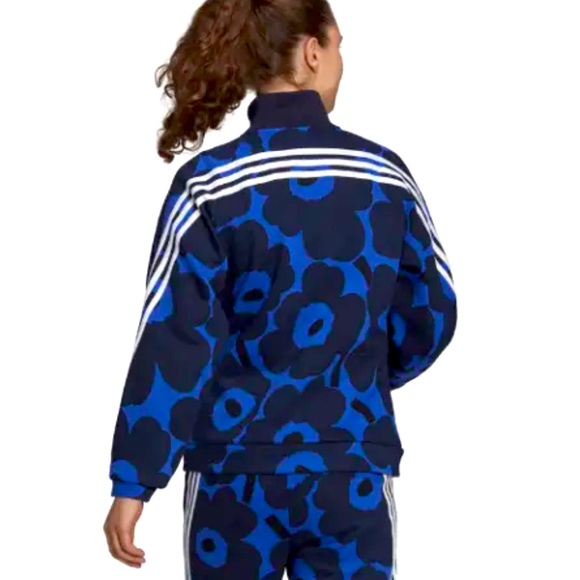 Adidas x Marimekko SMALL Full-Zip Fleece Track Top - Picture 7 of 7